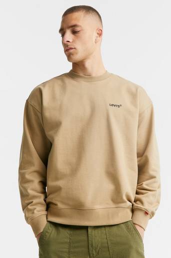 Levi's Sweatshirt Red Tab Sweats Crew Brun