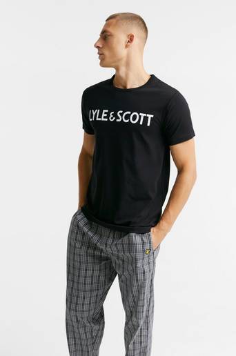 Lyle & Scott Pyjamas Flynn Svart