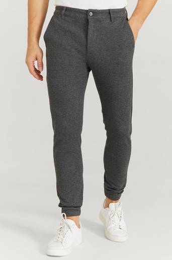 Studio Total Byxor Soft Cuff Grå