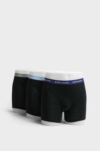 Björn Borg 3-Pack Boxerkalsonger Essential Boxer 3P Svart