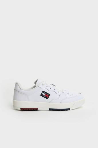 Tommy Hilfiger Sneakers Basket Leather Tommy Jeans Vit