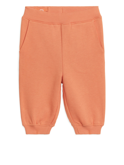 Cotton Sweatpants - Orange