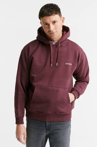 Les Deux Hoodie Diego Hoodie Röd