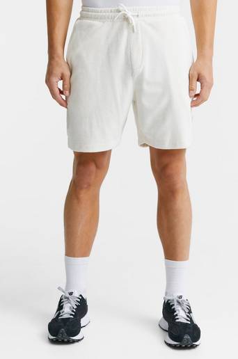 Woodbird Shorts Bommy Terry Shorts Vit
