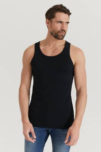 BOSS Linne 2-pack Tank Top Svart