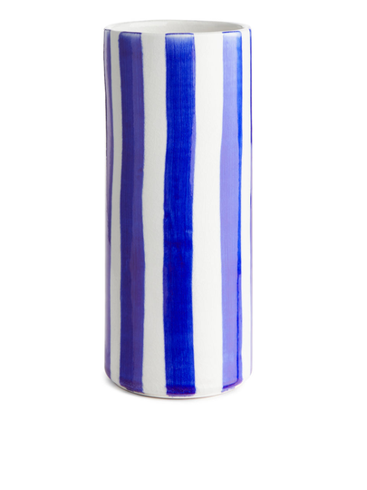 Cylinder Vase 23 cm - Blue