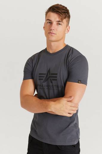Alpha Industries T-Shirt Basic T-shirt Svart