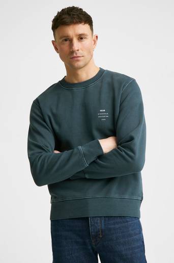 Neuw Sweatshirt Neuw Crew Blå