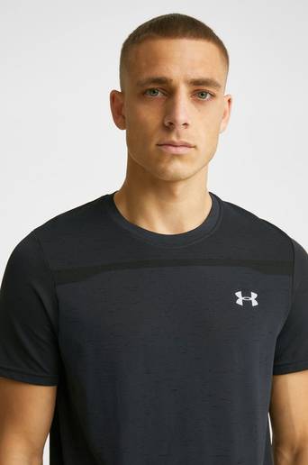 Under Armour Tränings-t-shirt UA Seamless SS Svart