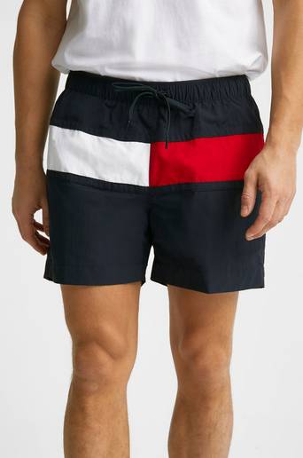 Tommy Hilfiger Badbyxor Medium Drawstring Blå