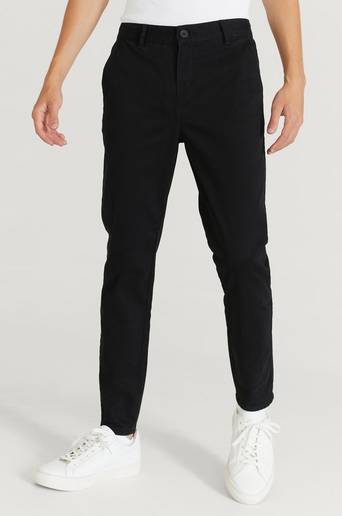 Studio Total Chinos Skinny Cropped Chino Svart