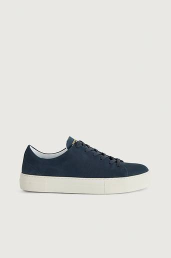 Sneaky Steve Sneakers Calm Nubuck Shoe Blå