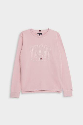 Tommy Hilfiger Sweatshirt Bold Varsity Sweatshirt Rosa