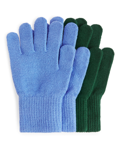 Organic Cotton Gloves - Green