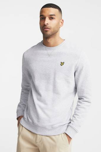 Lyle & Scott Sweatshirt Crew Neck Sweatshirt Grå