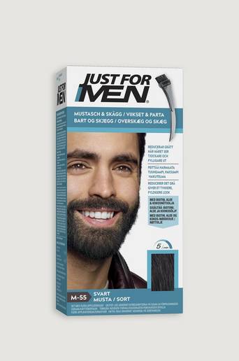 Just For Men Mustasch- och Skäggfärg Svart