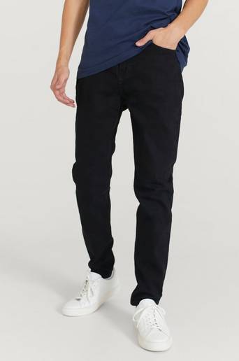 Studio Total Jeans Slim Tapered Jeans Svart