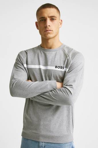 BOSS Sweatshirt Authentic Grå