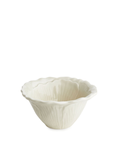 San Raphael Wild Flower Bowl 12 cm - White