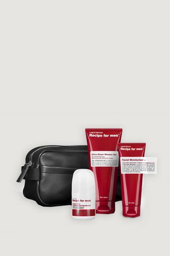 Recipe for men Face & Body Kit Svart