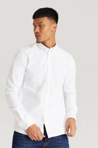 Les Deux Skjorta Christoph Oxford Shirt Vit