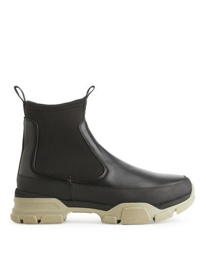 Sporty Chelsea Boots - Black