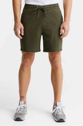 Studio Total Shorts Drawstring Twill Shorts Grön
