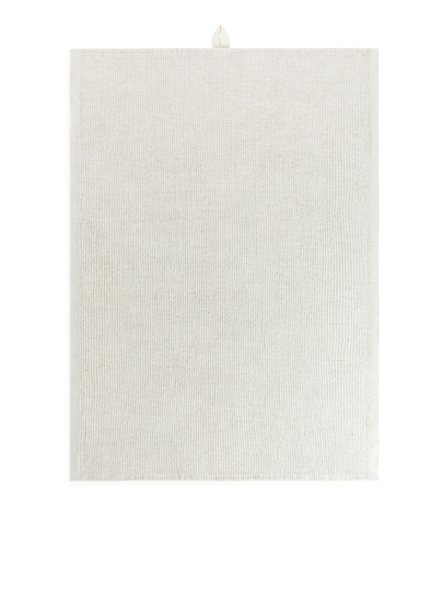 Cotton Linen Hand Towel 50 x 70 cm - White