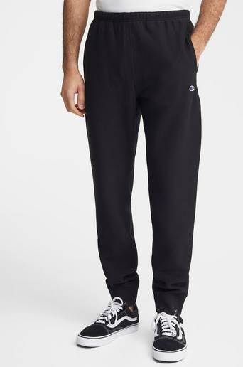 Champion Reverse Weave Mjukisbyxor Rib Cuff Pants Svart