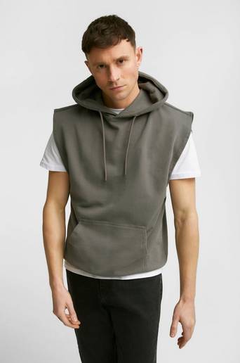 Studio Total Väst Hooded Vest Grå