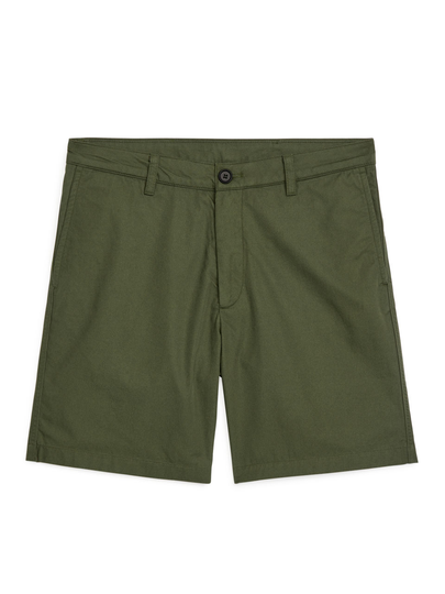 Cotton Shorts - Green