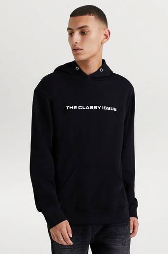 The Classy Issue Hoodie Logo hoodie Svart