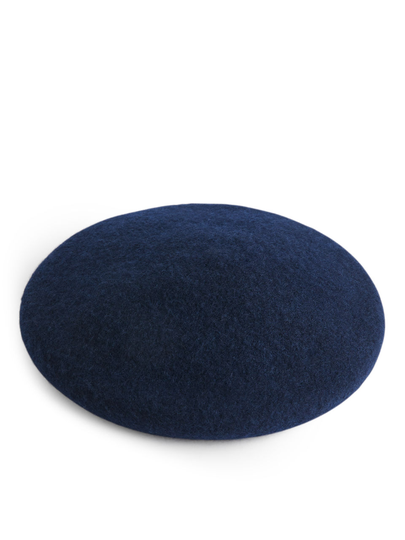 Wool Beret - Blue