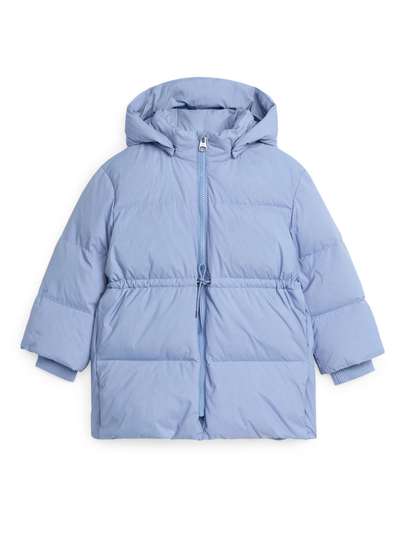 Down Puffer Jacket - Blue