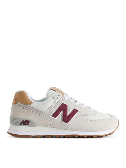New Balance 574 Trainers - White