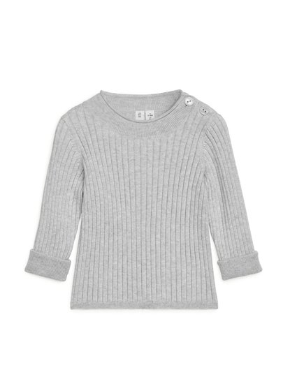 Cotton Wool Jumper - Grey