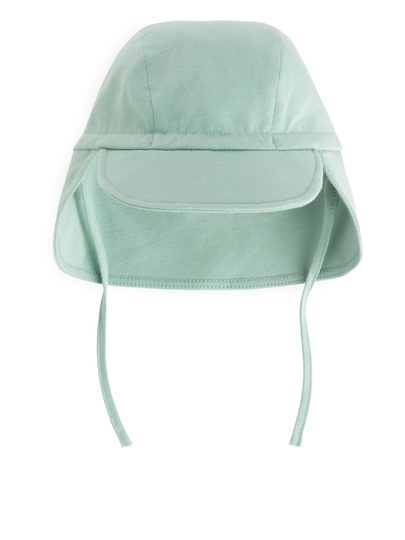 Jersey Sun Hat - Turquoise