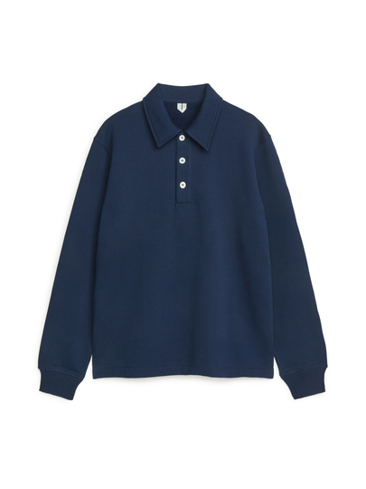 Heavyweight Rugby Shirt - Blue