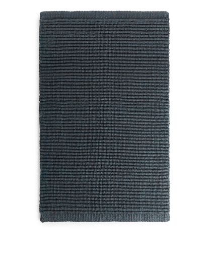 Jute Door Mat - Blue