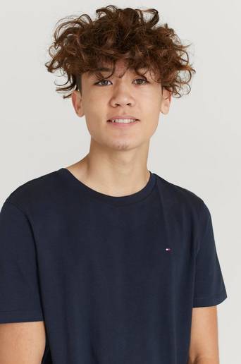 Tommy Hilfiger T-Shirt Boys Basic CN Knit S/S Blå
