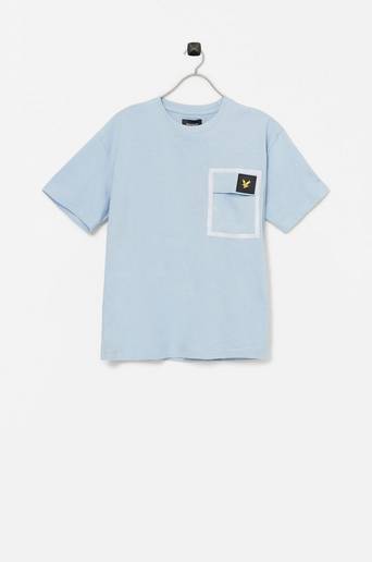 Lyle & Scott T-shirt Heat Sealed Pocket Tee Blå