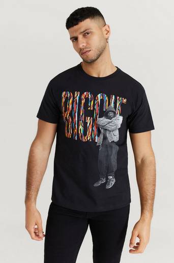 Rock Off T-shirt Biggie Smalls Tee Svart
