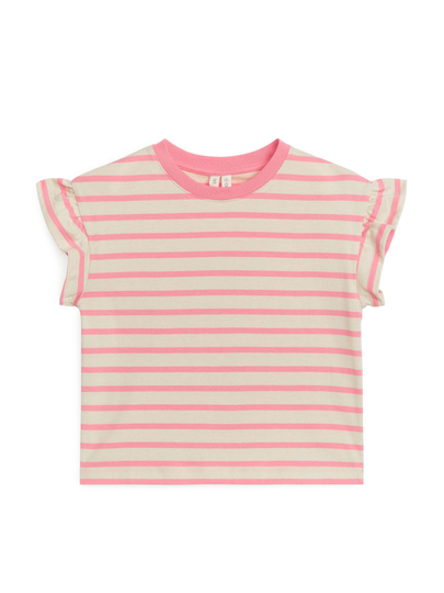 Frill T-shirt - Pink