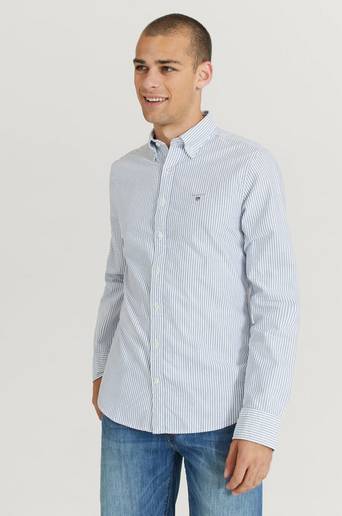Gant Oxfordskjorta Slim Oxford Banker BD Blå