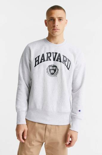 Champion Reverse Weave Sweatshirt Crewneck Sweatshirt Grå