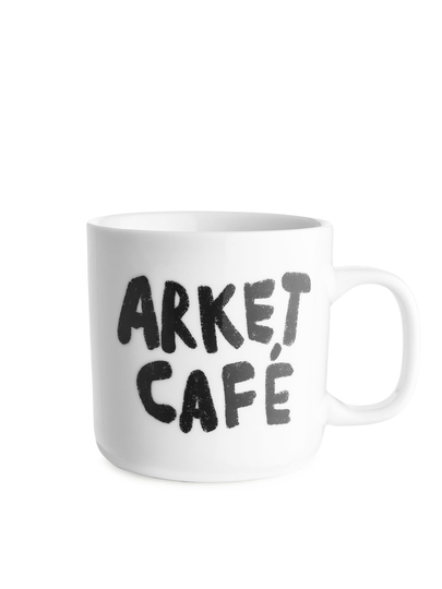 ARKET Café Mug - White