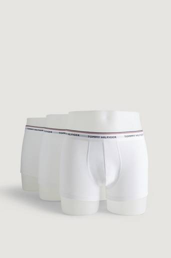 Tommy Hilfiger Kalsonger Premium Essentials Cotton Stretch Trunk 3-pack Vit