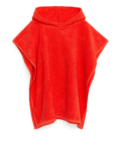 Hooded Towel - Orange
