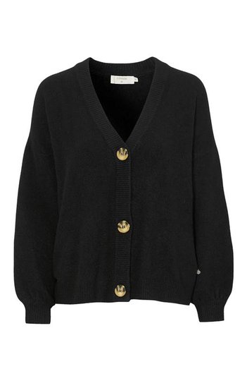 Cream Cardigan Angha Svart