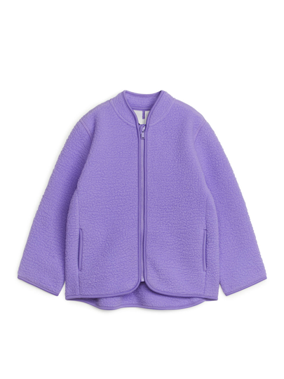 Pile Jacket - Purple